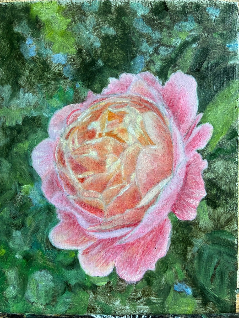 Hand-Painted oil on copper